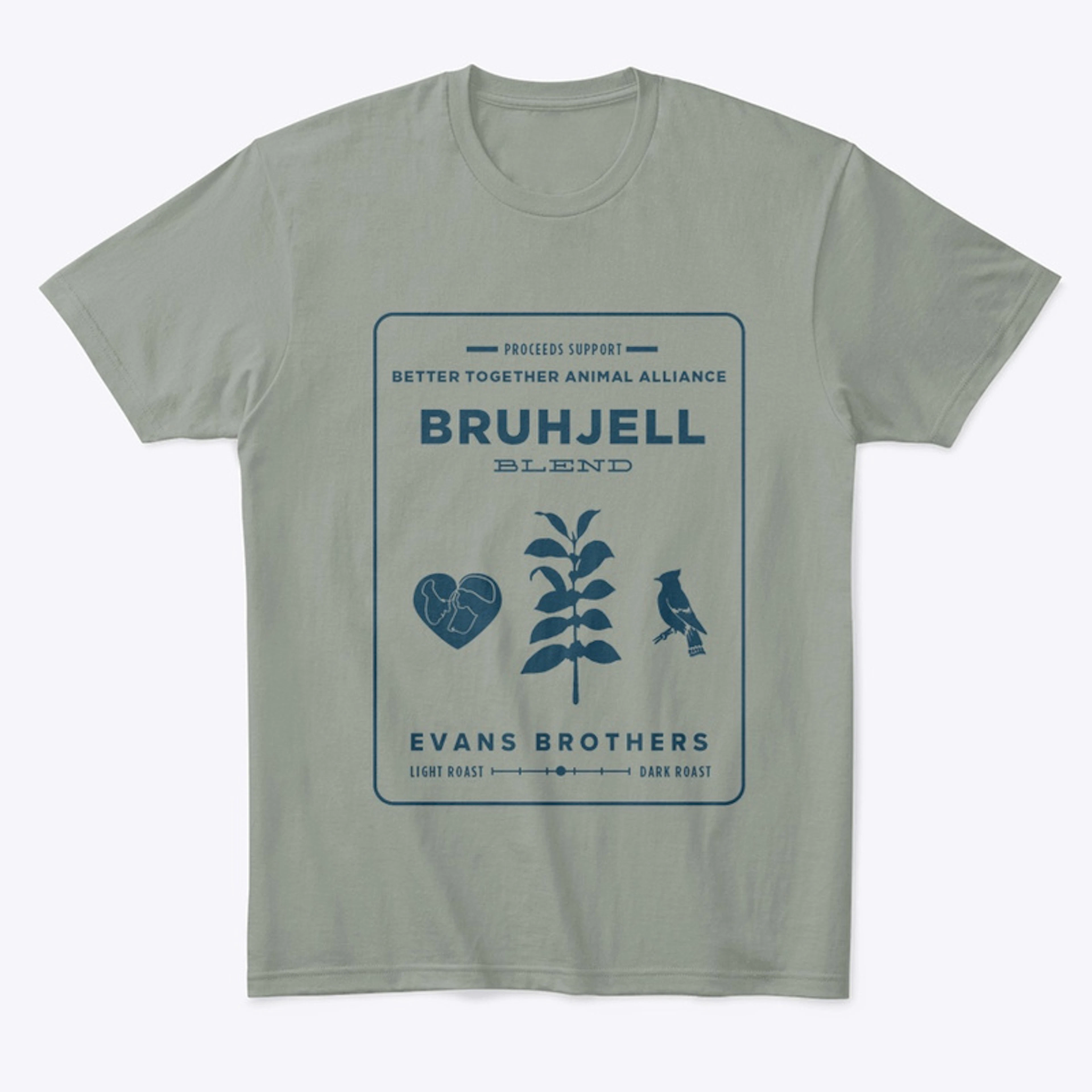 Bruhjell Blend Coffee Label