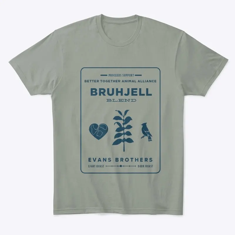 Bruhjell Blend Coffee Label